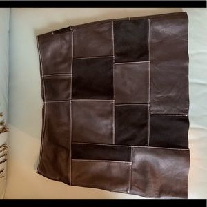 Urban outfitter leather skirt